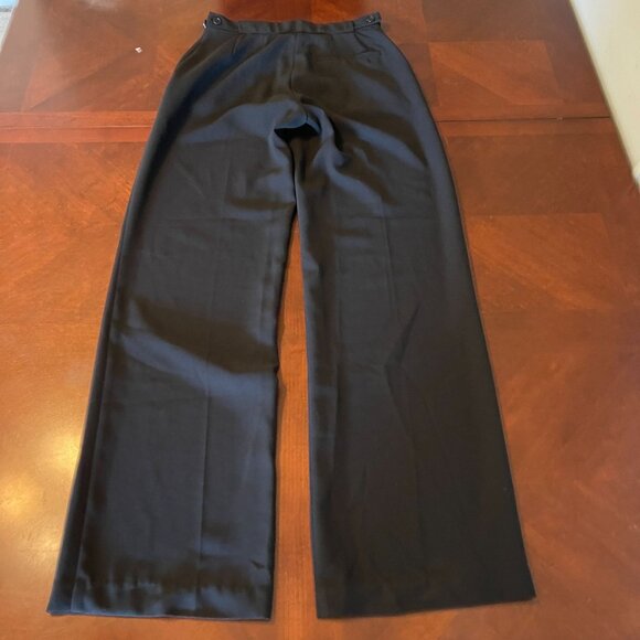 Esprit‎ De Corp Womens Black Wide-Leg Dress Pants Size 1/2 - Picture 2 of 9